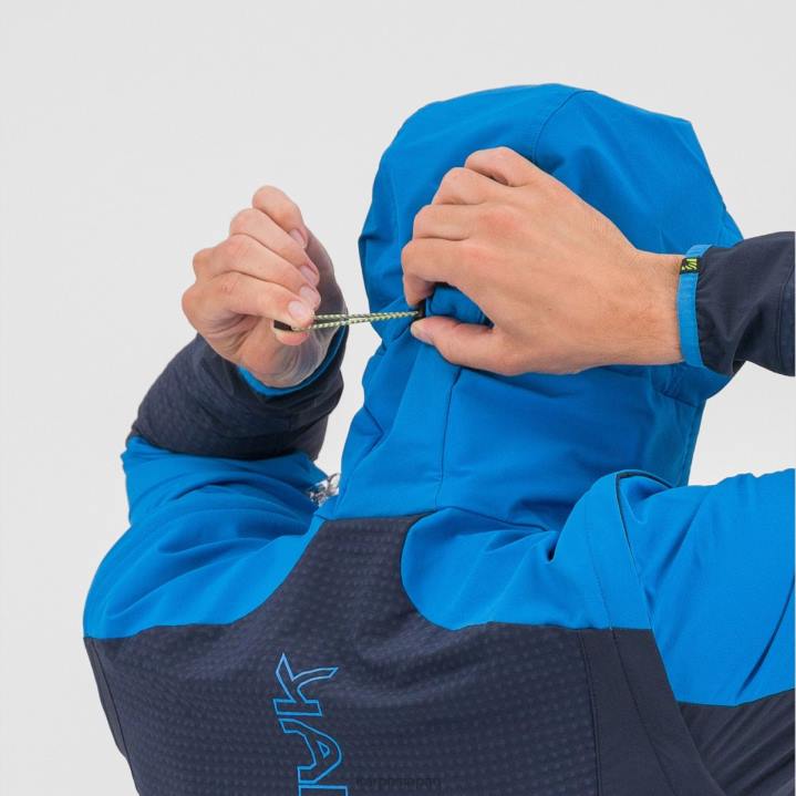 ジャケット| 宇宙/インディゴ b./タンジェリン Karpos 男性 リーデ コンバーチブルジャケット F4DL94