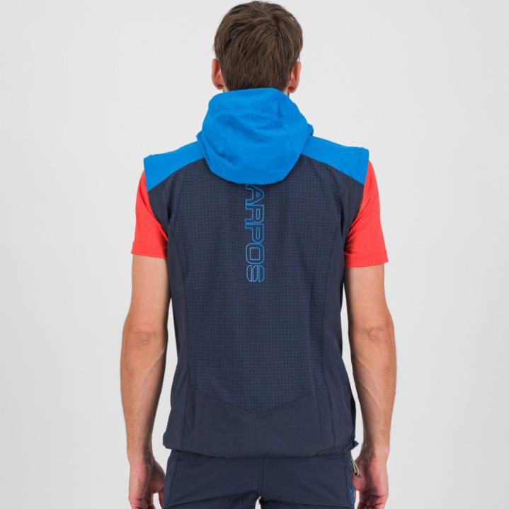 ジャケット| 宇宙/インディゴ b./タンジェリン Karpos 男性 リーデ コンバーチブルジャケット F4DL94