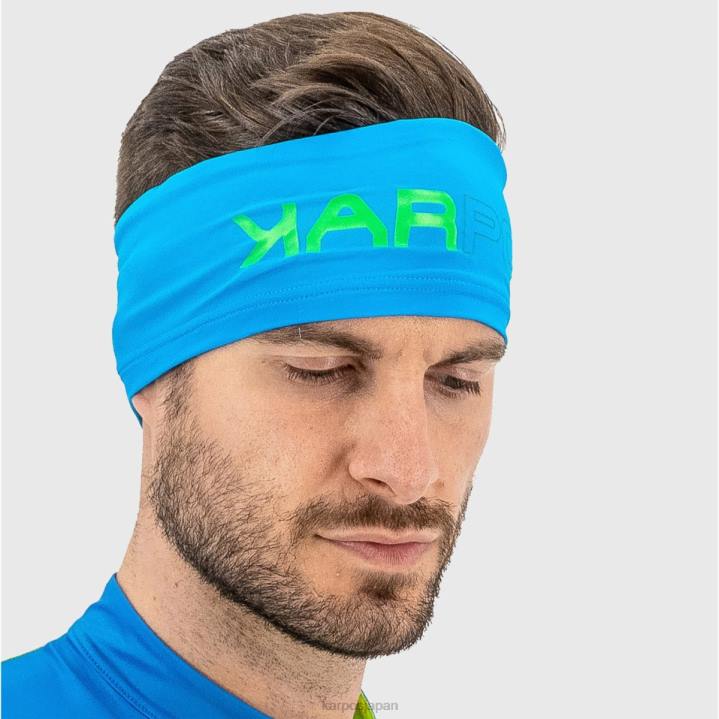 帽子| オレンジフルオ/オンブル b./インディゴ b. Karpos 女性 センギアヘッドバンド F4DL810