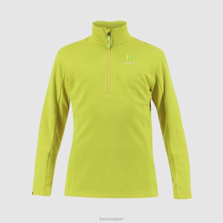 フリース| 硫黄 s. Karpos 男性 ピッツォッコ キッド ハーフジップ フリース F4DL273