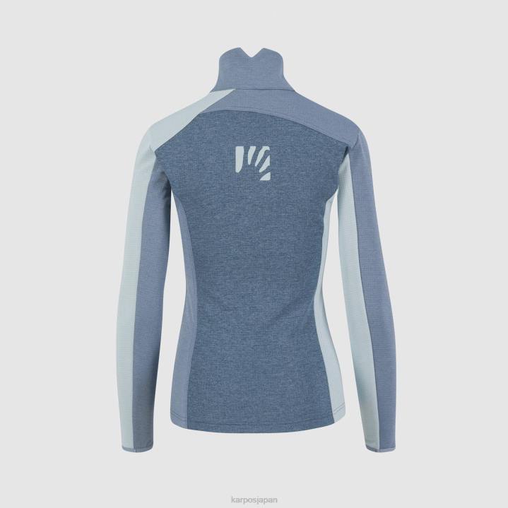 フリース| ベーリング海/山の泉/str Karpos 女性 フェデラ ハーフジップ フリース付き F4DL1203