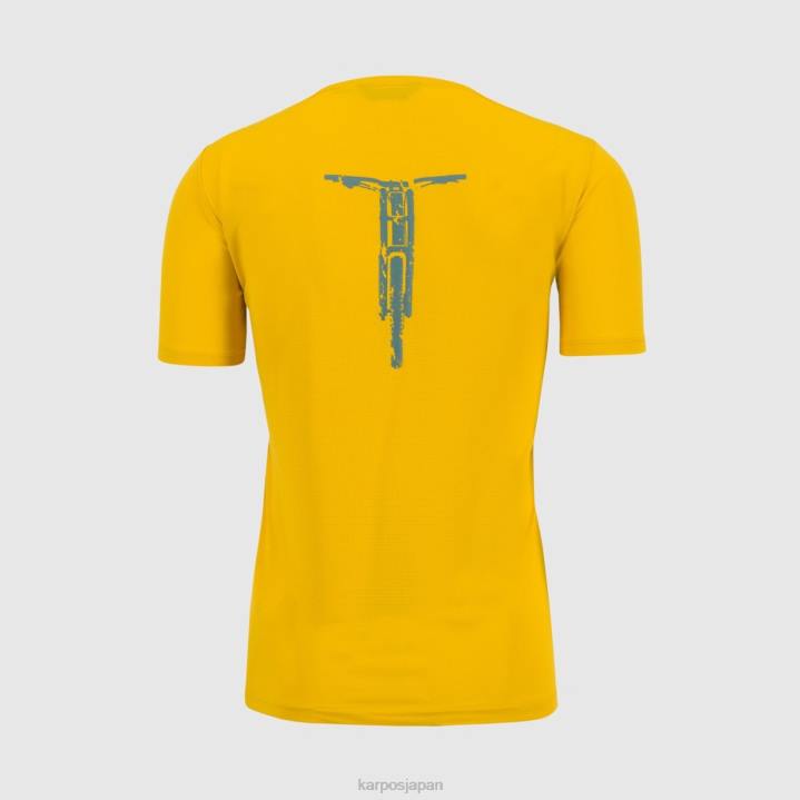 Tシャツ| レモンカレープリント1 Karpos 男性 ヴァルフェデリアTシャツ F4DL388