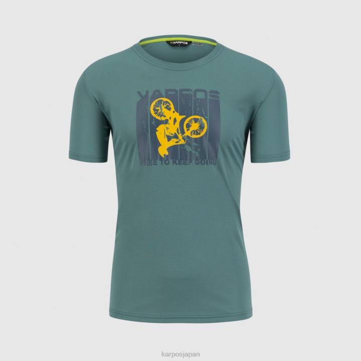 Tシャツ| 北大西洋プリント 2 Karpos 男性 ヴァルフェデリアTシャツ F4DL393