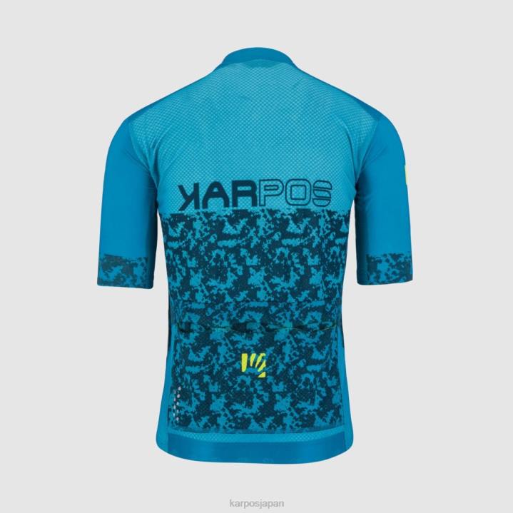 Tシャツ| エネマルB/リフレ池/イエローフルオ Karpos 男性 ジャンプジャージ F4DL302
