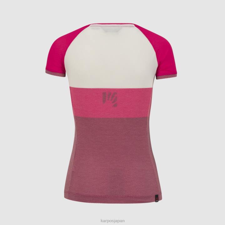 Tシャツ| ほのめかし/白/チェリージュビレ Karpos 女性 移動したEVO Wジャージ F4DL1248
