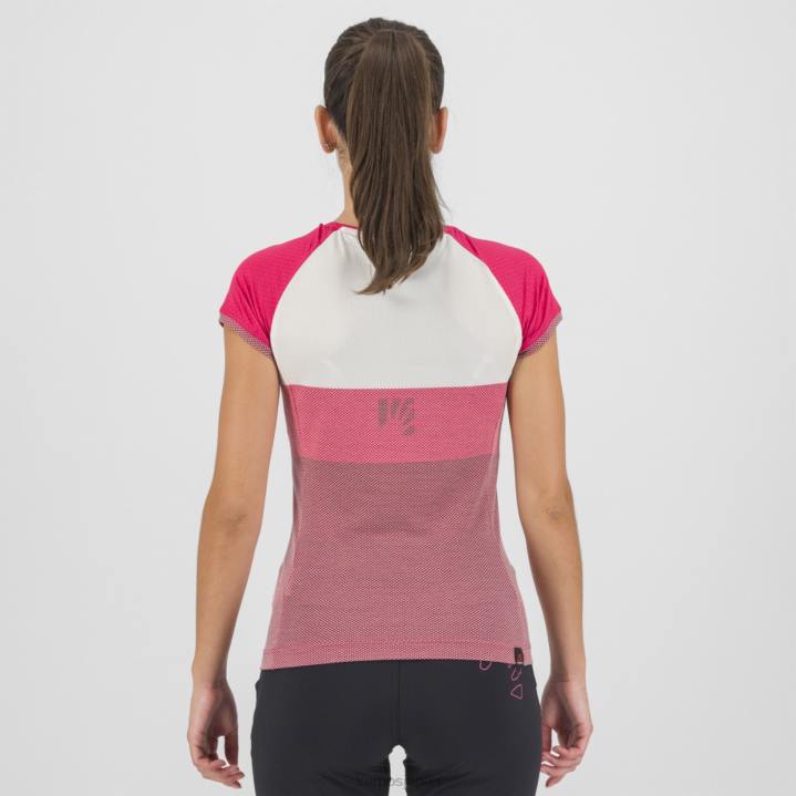 Tシャツ| ほのめかし/白/チェリージュビレ Karpos 女性 移動したEVO Wジャージ F4DL1248