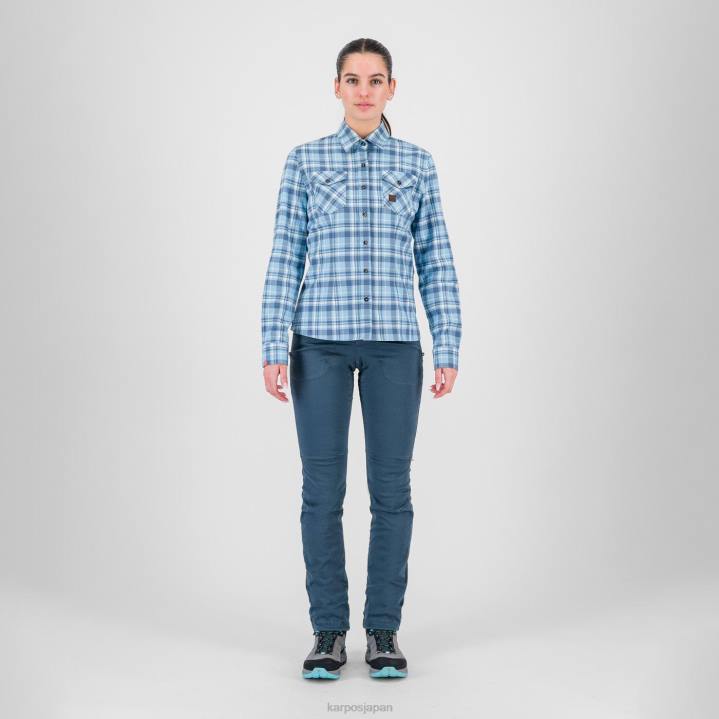 Tシャツ| 山の泉/ベーリング海 Karpos 女性 マルトラとウィンターシャツ F4DL1220