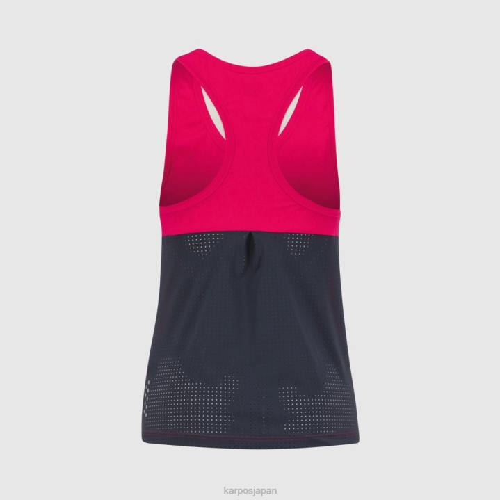 Tシャツ| ほのめかし/オンブルブルー Karpos 女性 クイックトップ F4DL1347