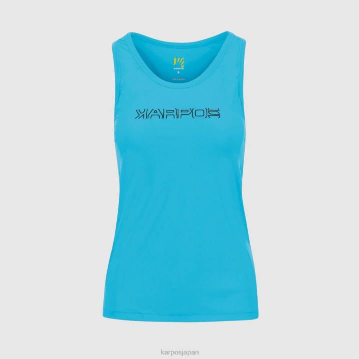 Tシャツ| ブルーアトール/スカイキャプテン Karpos 女性 クイックトップ F4DL1349