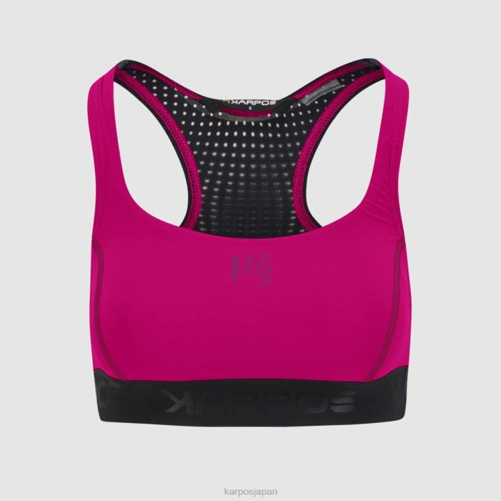 Tシャツ| ほのめかし/黒 Karpos 女性 クイックエボブラ F4DL1355