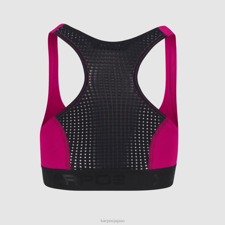 Tシャツ| ほのめかし/黒 Karpos 女性 クイックエボブラ F4DL1355