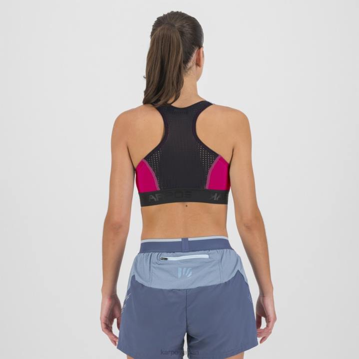 Tシャツ| ほのめかし/黒 Karpos 女性 クイックエボブラ F4DL1355