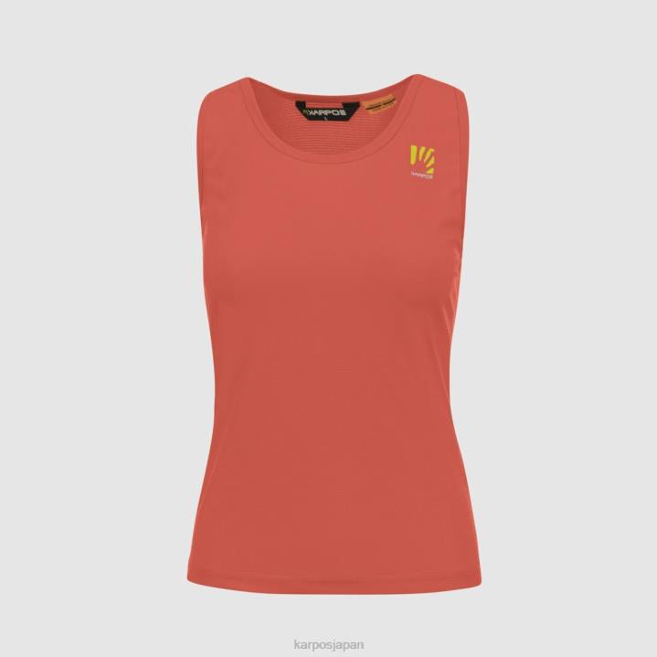 Tシャツ| ホットコーラル/ヴィンテージインディゴ/クラウド Karpos 女性 ロマ ウィ トップ F4DL1382