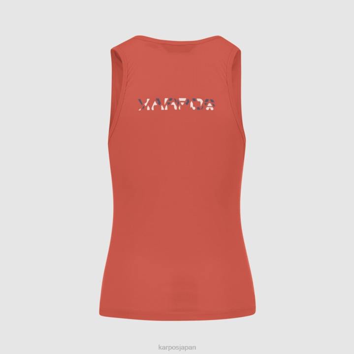 Tシャツ| ホットコーラル/ヴィンテージインディゴ/クラウド Karpos 女性 ロマ ウィ トップ F4DL1382