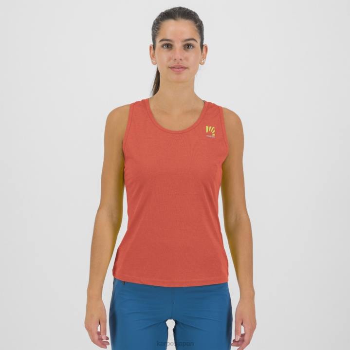 Tシャツ| ホットコーラル/ヴィンテージインディゴ/クラウド Karpos 女性 ロマ ウィ トップ F4DL1382