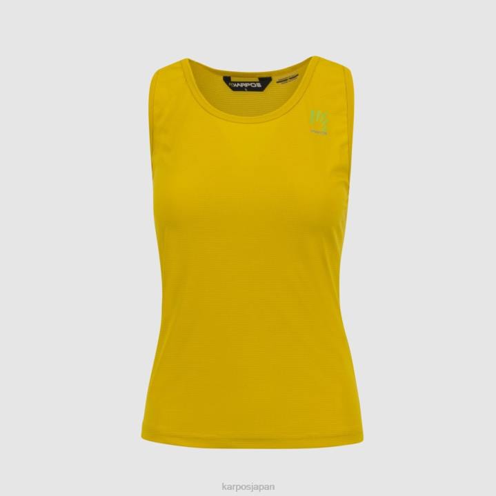 Tシャツ| レモンカレー/アドリアティックブルー/コルス Karpos 女性 ロマ ウィ トップ F4DL1386