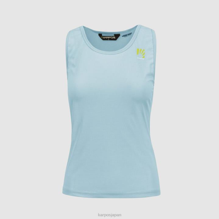 Tシャツ| アクアマリン/ヴィンテージインディゴ/スプリ Karpos 女性 ロマ ウィ トップ F4DL1387