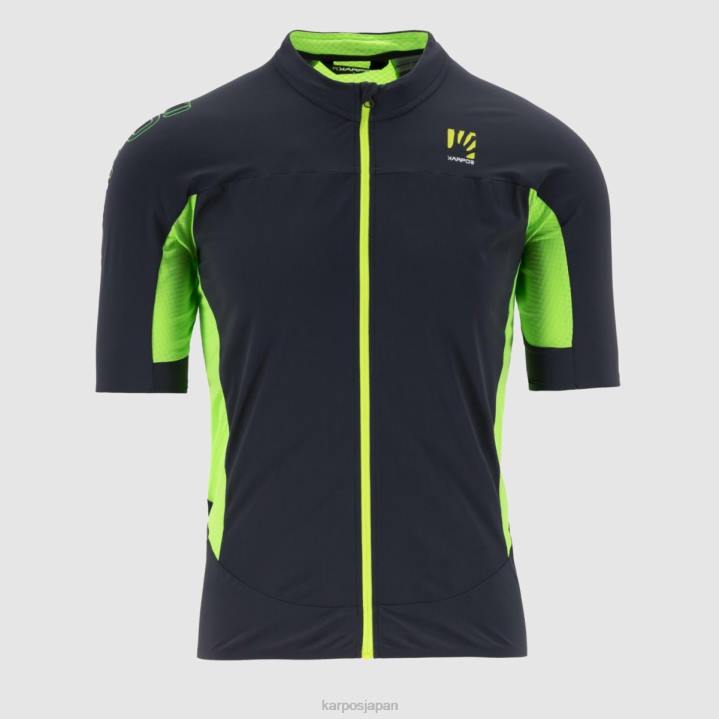 Tシャツ| オンブルブルー/グリーンフルオ Karpos 男性 プラロンギアジャージ F4DL309