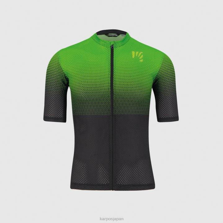 Tシャツ| オンブルブルー/グリーンフルオ/インディゴ Karpos 男性 ヴァルヴィオラジャージ F4DL318