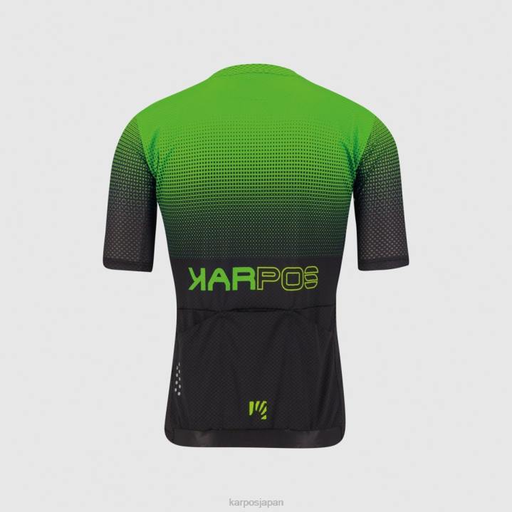 Tシャツ| オンブルブルー/グリーンフルオ/インディゴ Karpos 男性 ヴァルヴィオラジャージ F4DL318