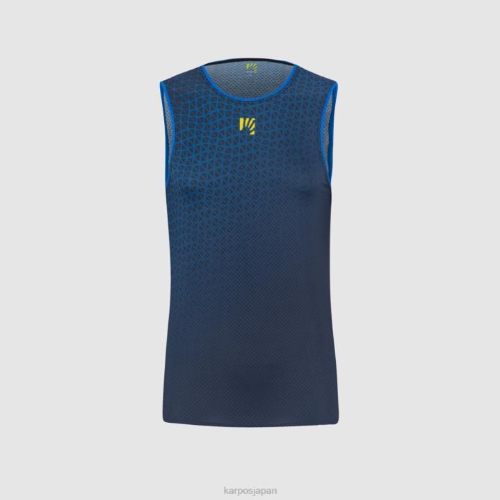 Tシャツ| 宇宙/インディゴホオジロ Karpos 男性 ラバレドウルトラタンク F4DL366