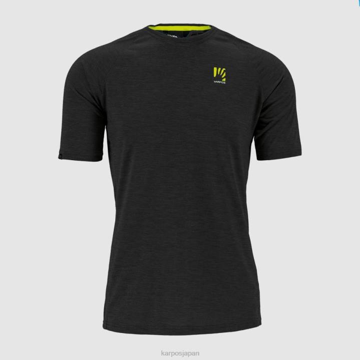 Tシャツ| 黒 Karpos 男性 アルタ ヴィア ポーラテック ジャージ F4DL368