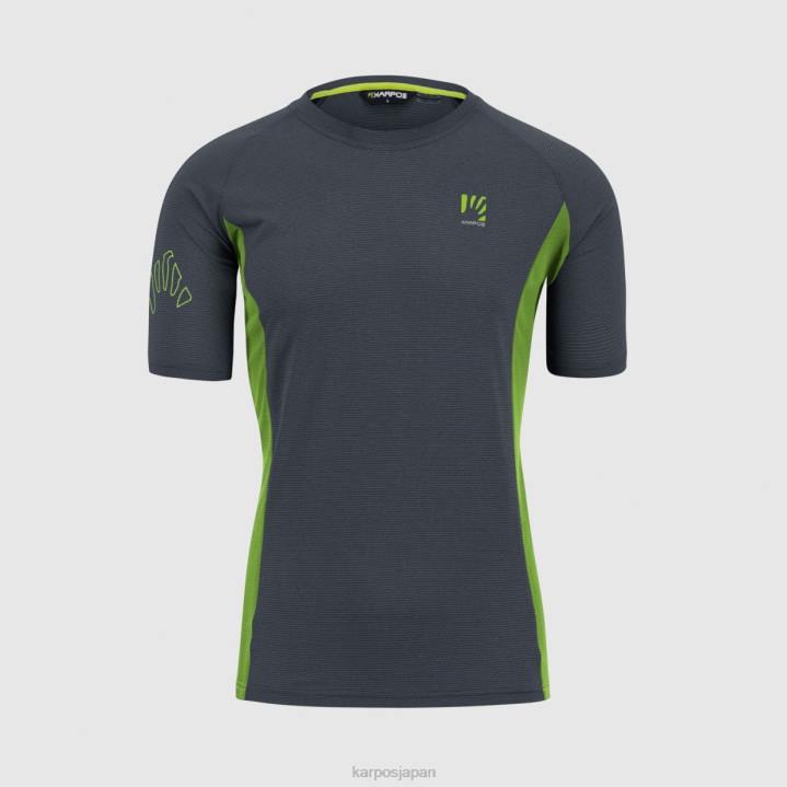 Tシャツ| オンブルブルー/ジャスミングリーン Karpos 男性 ヌヴォラウジャージ F4DL370