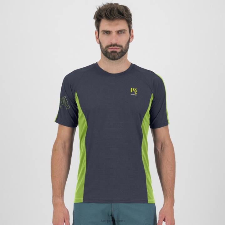 Tシャツ| オンブルブルー/ジャスミングリーン Karpos 男性 ヌヴォラウジャージ F4DL370