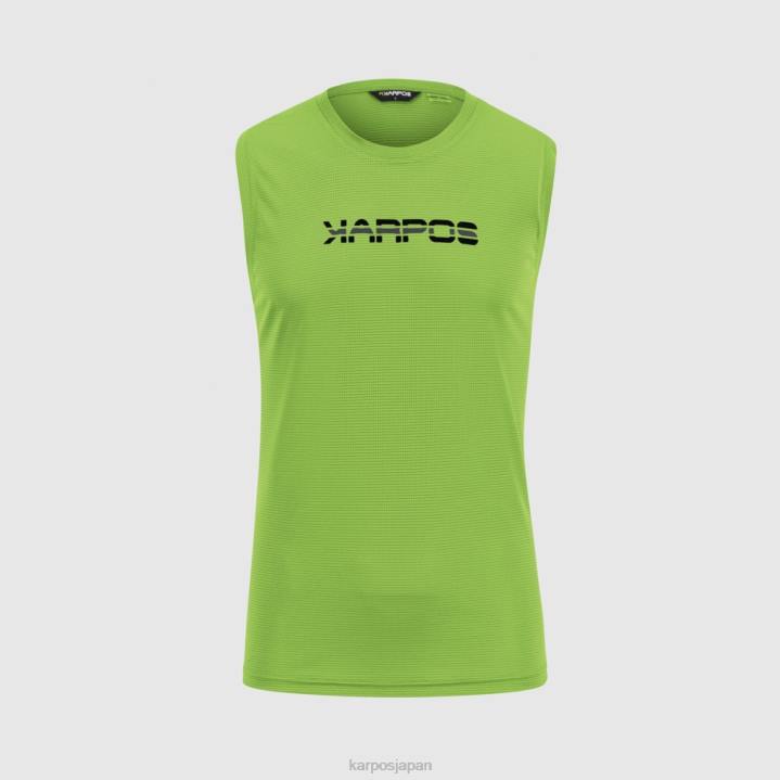 Tシャツ| ジャスミングリーン/オンブルブルー Karpos 男性 ロマタンク F4DL438