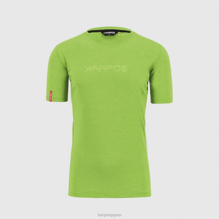 Tシャツ| ジャスミングリーン Karpos 男性 KパフォーマンスTシャツ F4DL348
