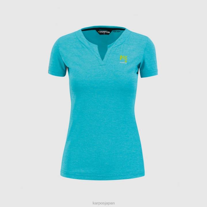 Tシャツ| 青い鳥 Karpos 女性 KパフォーマンスTシャツw F4DL1264