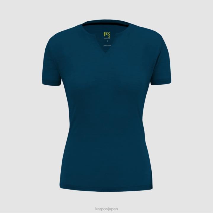 Tシャツ| ジブラルタル海 Karpos 女性 コッポロ メリノ Tシャツ F4DL1241