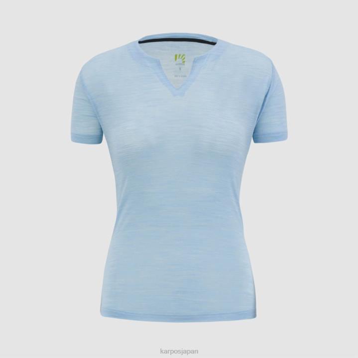 Tシャツ| アクアマリン Karpos 女性 コッポロ メリノ Tシャツ F4DL1242