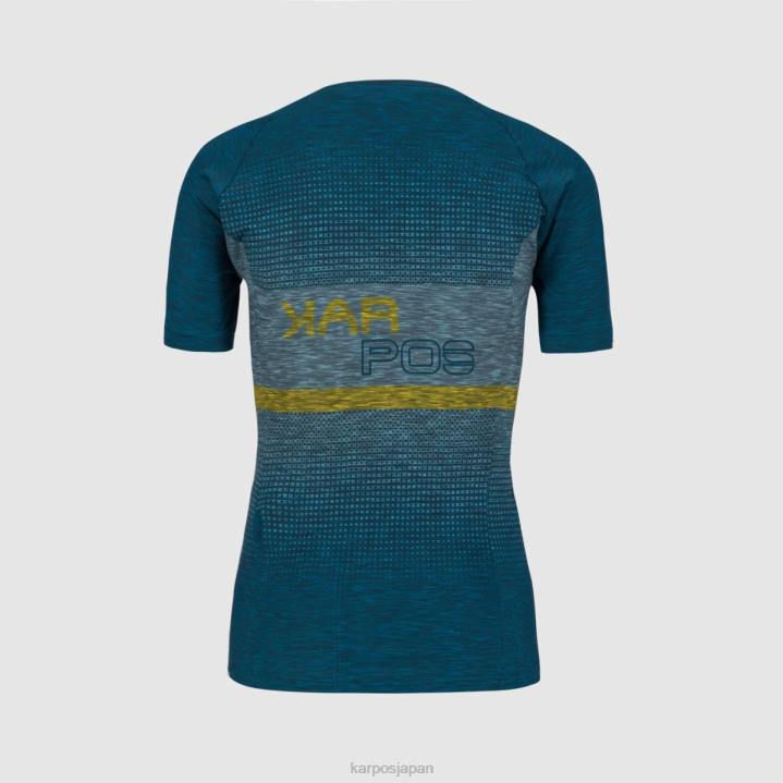 Tシャツ| コルセア/アドリアティックブルー Karpos 女性 元気なTシャツ F4DL1252