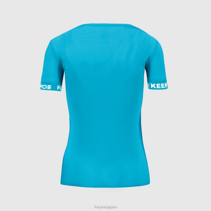 Tシャツ| 青い環礁 Karpos 女性 イージーフリズ Tシャツ付き F4DL1272