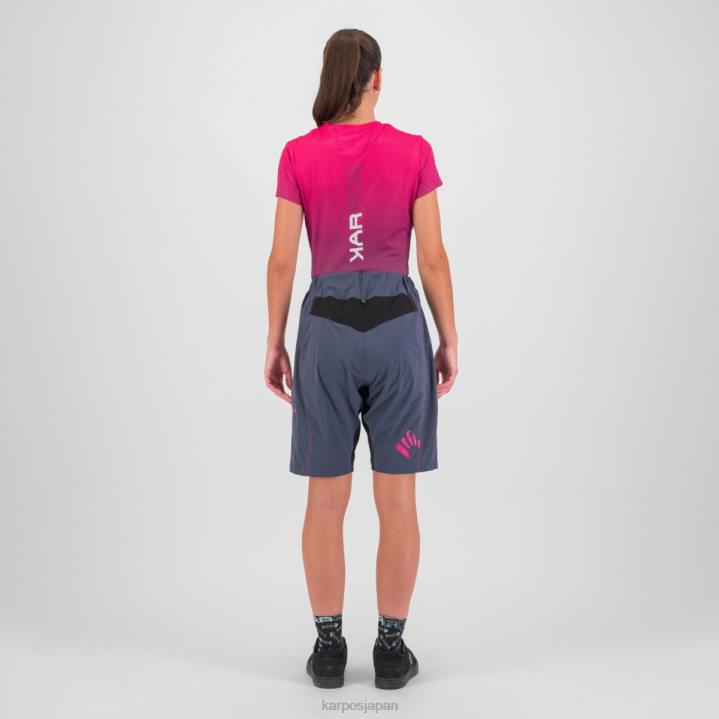 Tシャツ| オンブルブルー/キャバレー Karpos 女性 ヴァーヴメッシュTシャツ付き F4DL1317