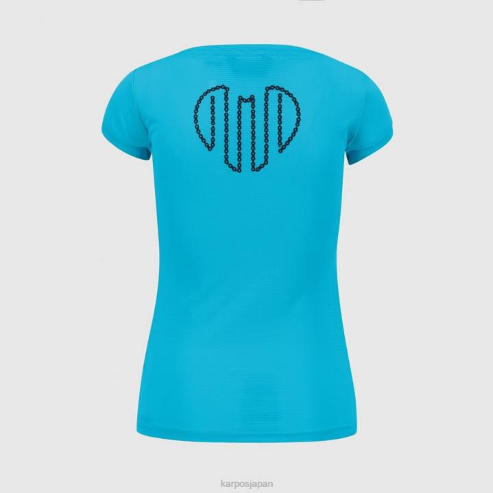 Tシャツ| 青い環礁 Karpos 女性 ヴァルフェデリアのTシャツ F4DL1356