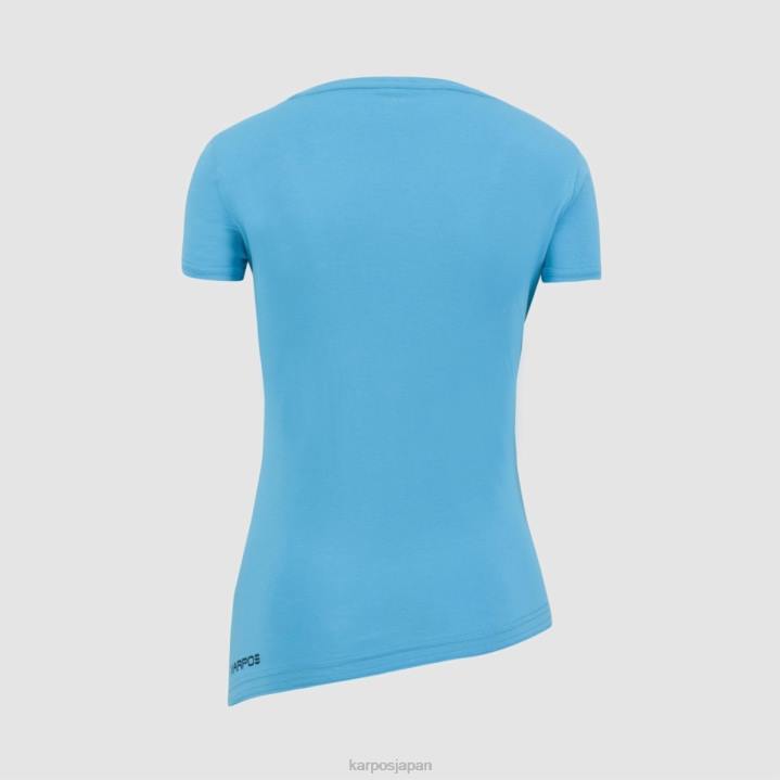 Tシャツ| 青い環礁 Karpos 女性 アネモネ エボ Tシャツ付き F4DL1361