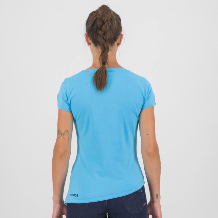 Tシャツ| 青い環礁 Karpos 女性 アネモネ エボ Tシャツ付き F4DL1361