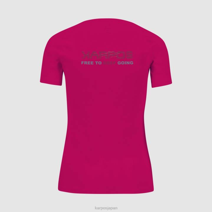 Tシャツ| ほのめかし Karpos 女性 アストロアルピノ Tシャツ付き F4DL1365