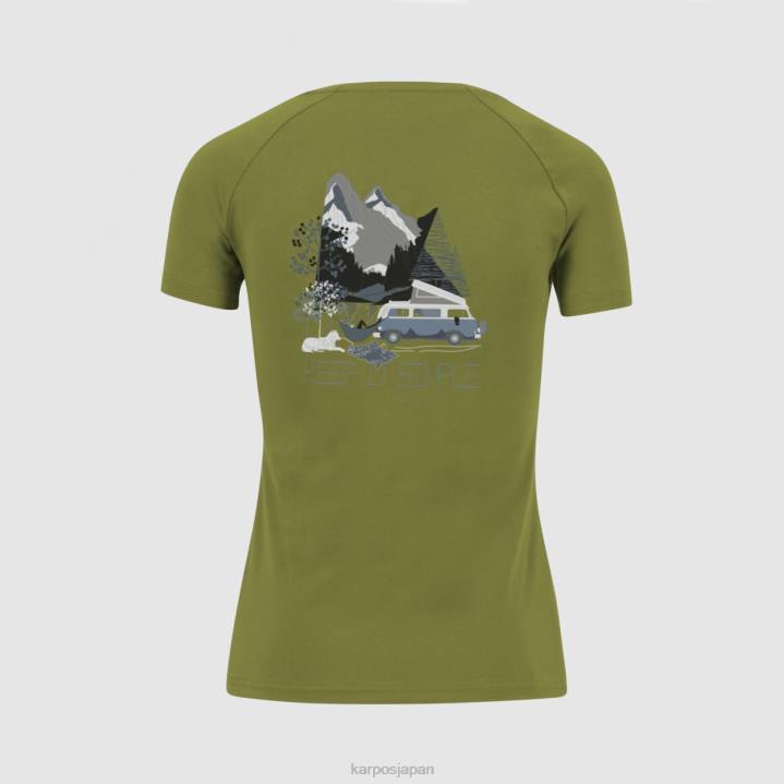 Tシャツ| グアカモーレ Karpos 女性 ゲンツィアネラ Tシャツ付き F4DL1368