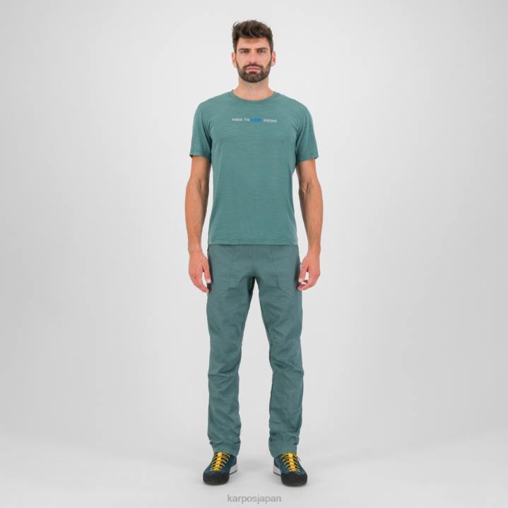 Tシャツ| 北大西洋 Karpos 男性 コッポロ メリノ Tシャツ F4DL329