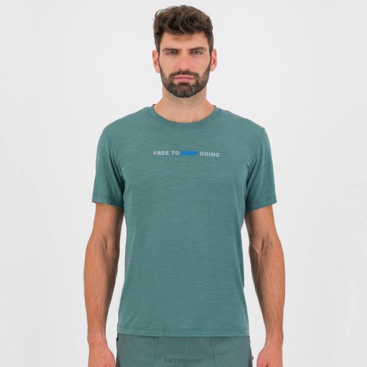 Tシャツ| 北大西洋 Karpos 男性 コッポロ メリノ Tシャツ F4DL329