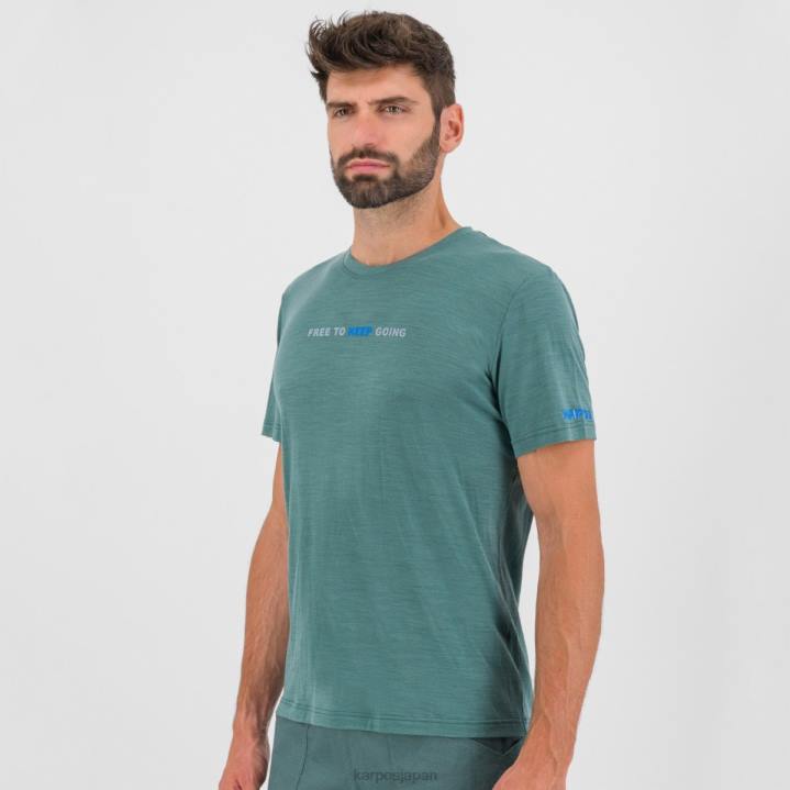 Tシャツ| 北大西洋 Karpos 男性 コッポロ メリノ Tシャツ F4DL329