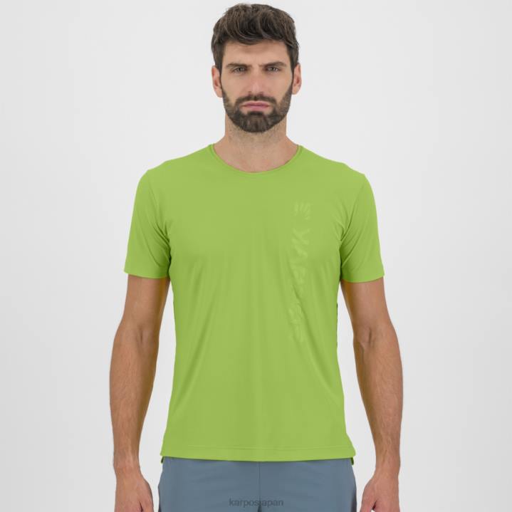 Tシャツ| ジャスミングリーン Karpos 男性 イージーフリズ Tシャツ F4DL352