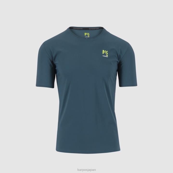 Tシャツ| 緑 Karpos 男性 敏感なTシャツ F4DL374