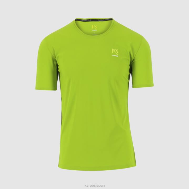 Tシャツ| アップルグリーン Karpos 男性 敏感なTシャツ F4DL375