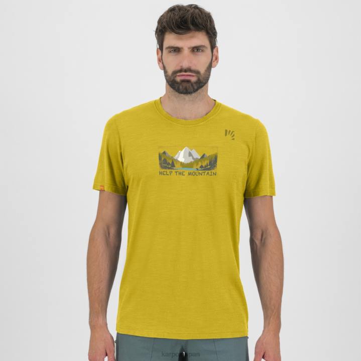 Tシャツ| レモンカレー Karpos 男性 アンブレッタ Tシャツ F4DL380