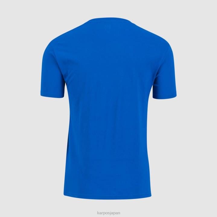 Tシャツ| インペリアルブルー Karpos 男性 カリップ Tシャツ F4DL381