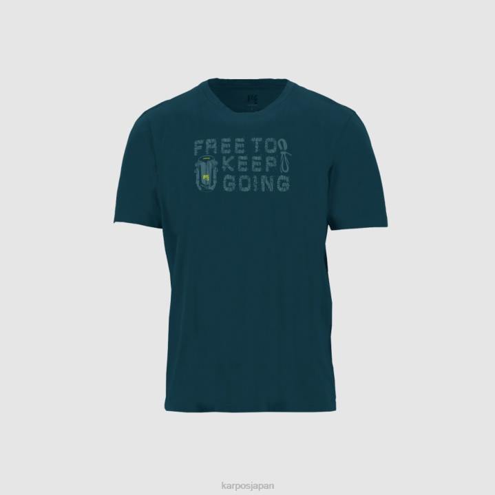 Tシャツ| 反射池 Karpos 男性 クロッカス Tシャツ F4DL403